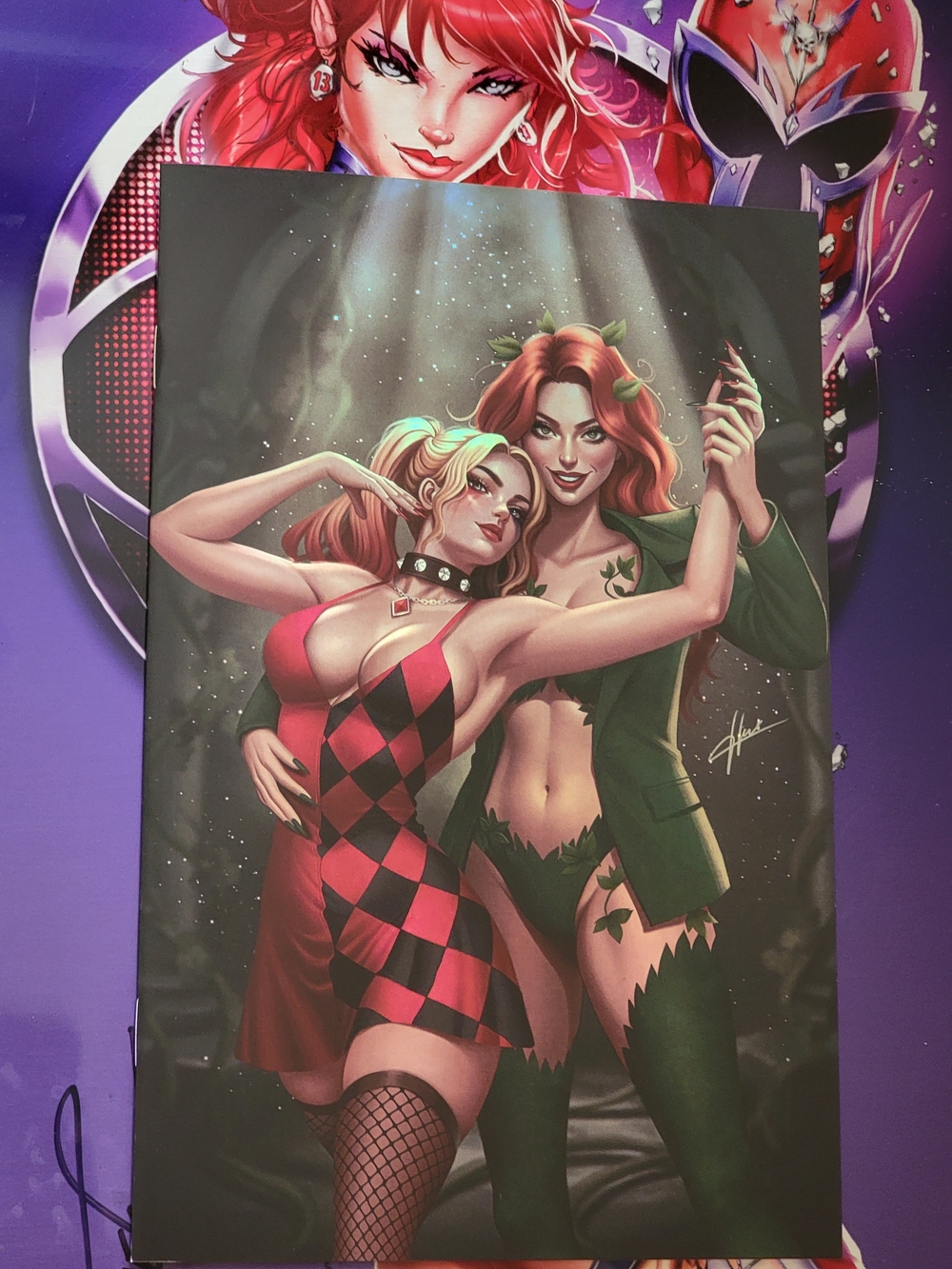Artist Alley Multiverse Saga Harley Quinn & Posion Ivy Cosplay 🌋🐕🌋